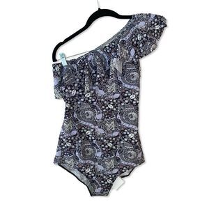 Isabel Marant Draped One Shoulder Sicilya Swimsuit Maillot De Bain One Piece